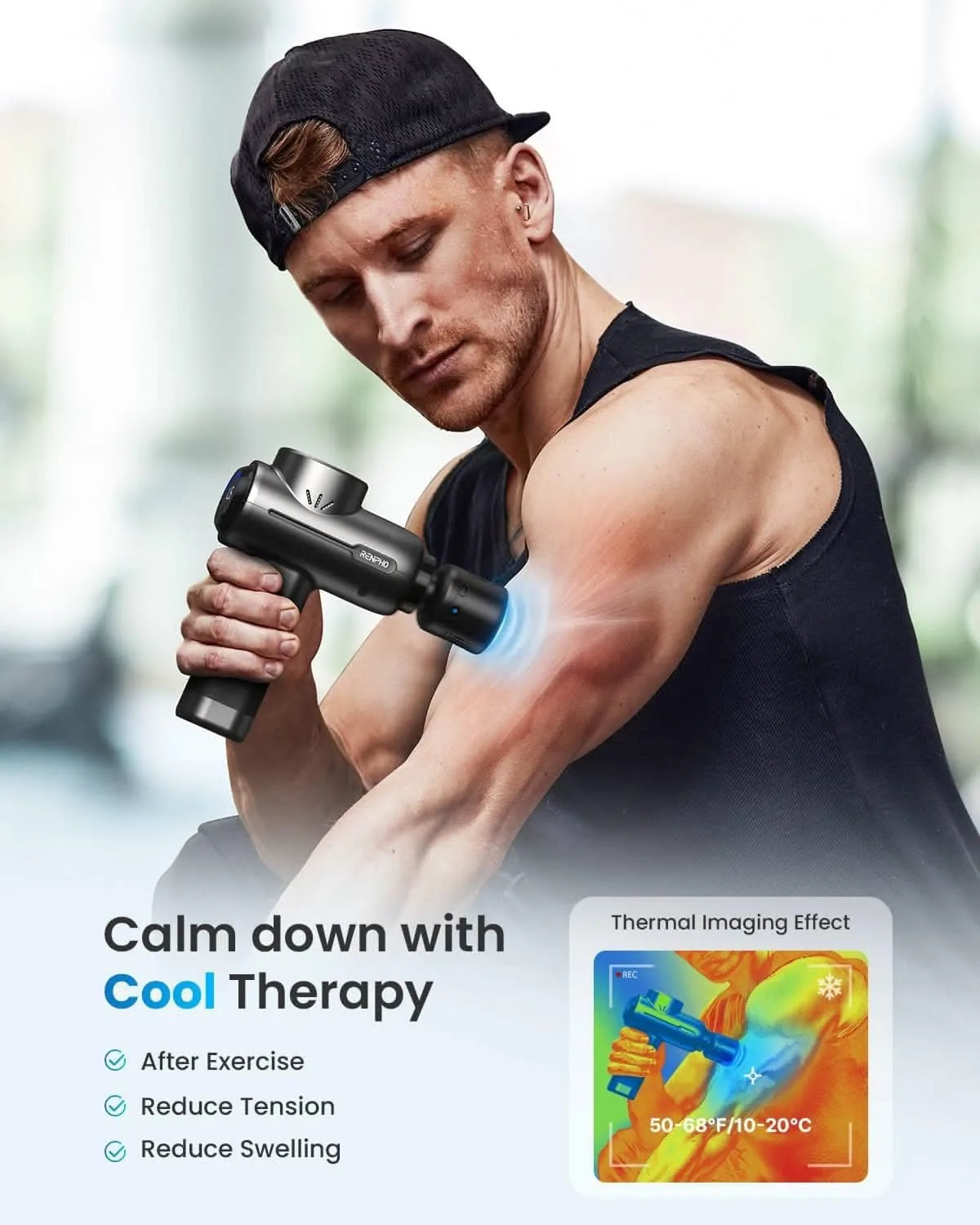 Active+ Thermacool Massage Gun