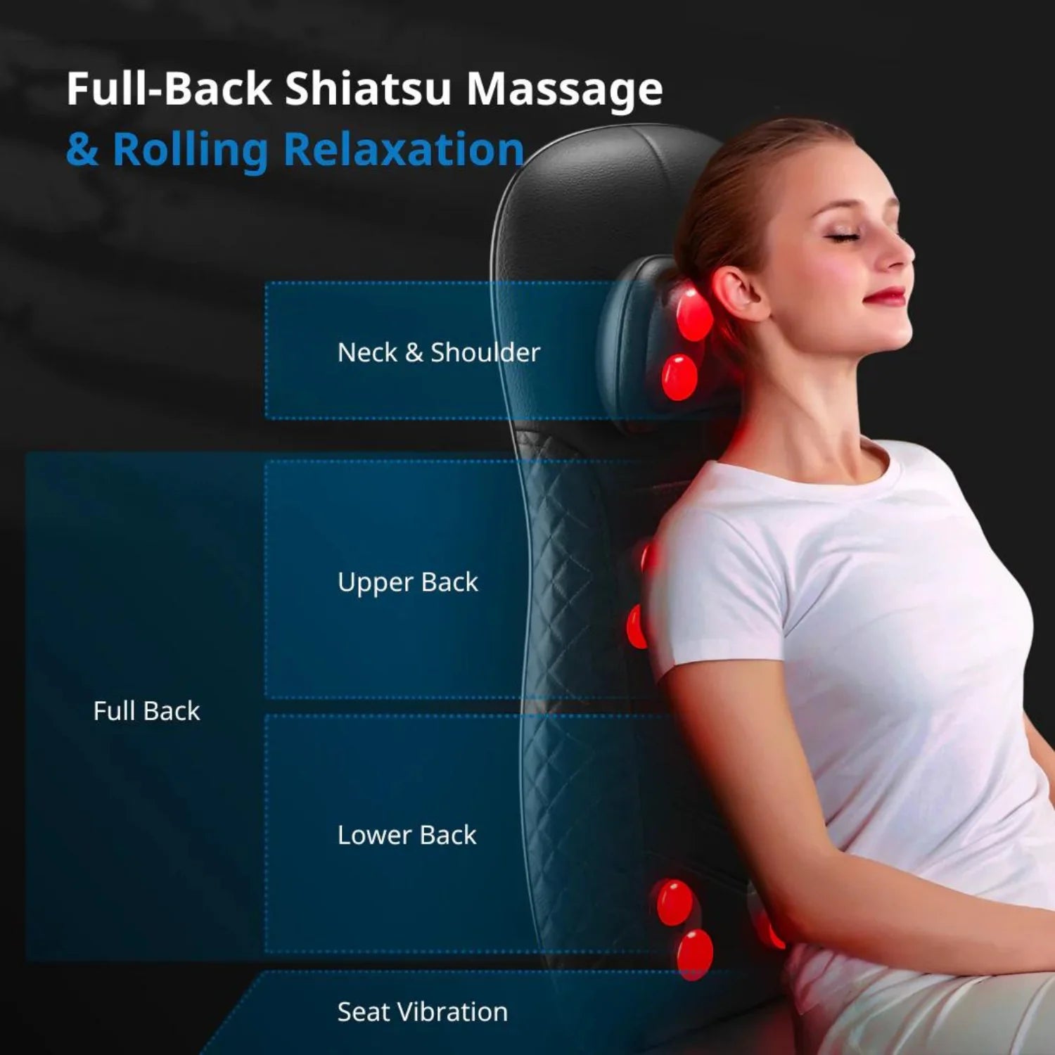 Back and discount neck chair massager