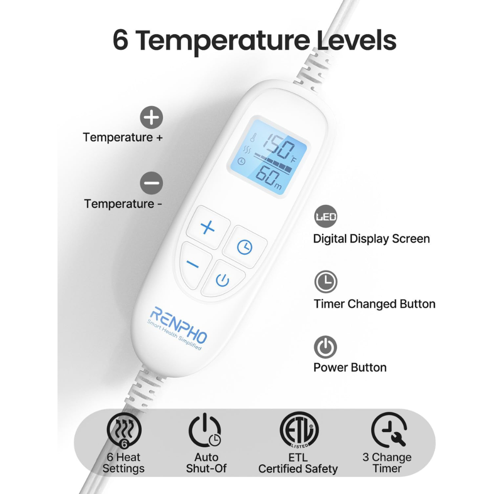 Compact Heating Pad XXL 24"x37"