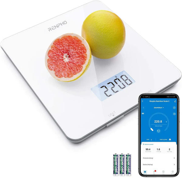 Calibra 1 Smart Nutrition Scale (Silver) – RENPHO US