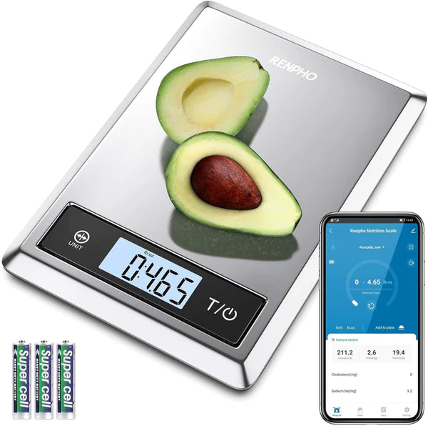 Calibra 1 Smart Nutrition Scale (Silver)