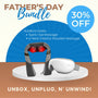 Renpho CA Father's day bundle promoting fitness, wellness, and health.
