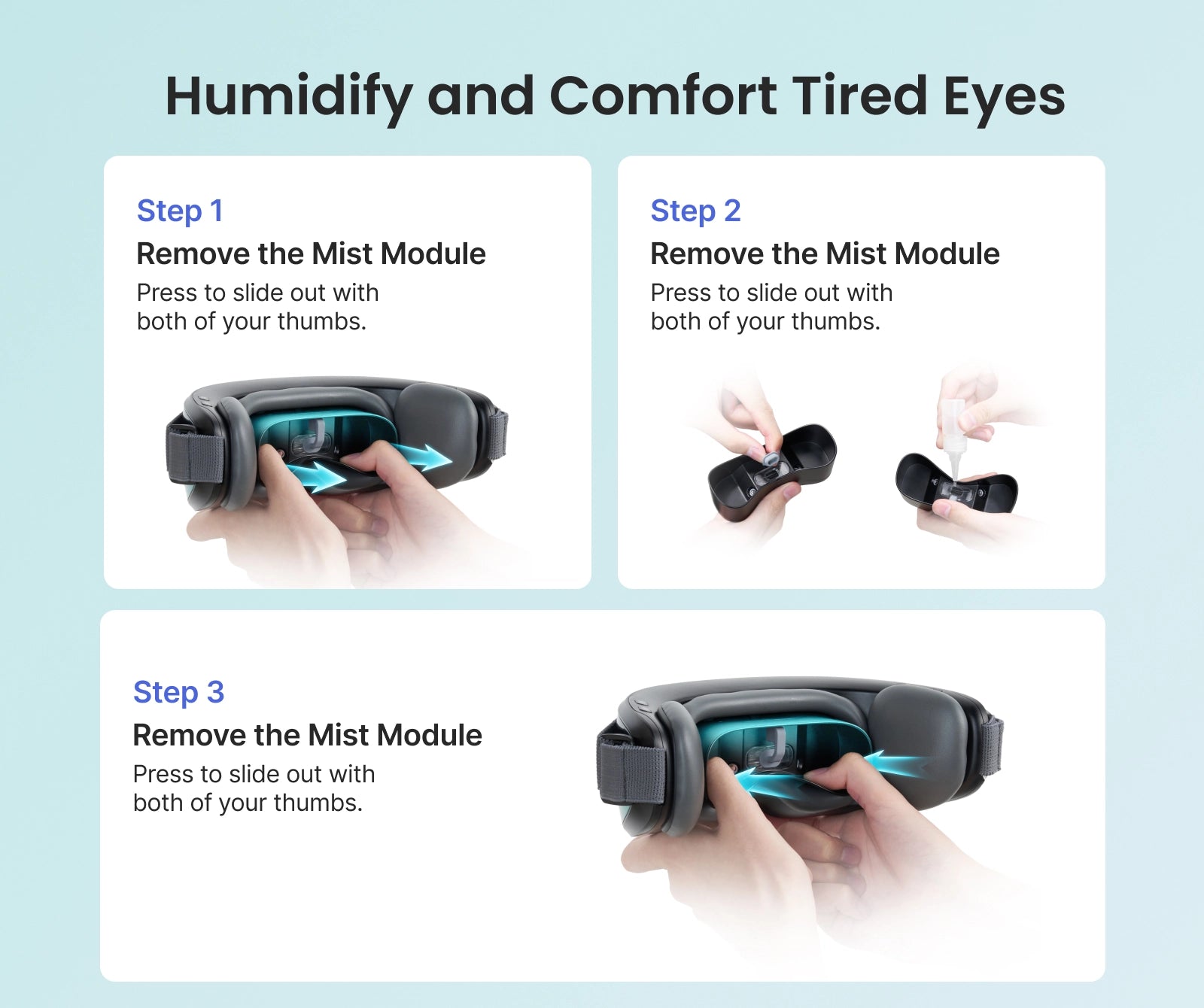 Eyeris Caligo Temple & Eye Massager