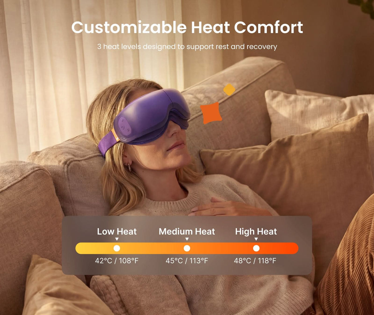 RENPHO x Headspace Eyeris Zen Eye Massager