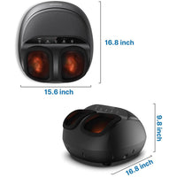 Shiatsu Foot Massager Premium(Black with Remote) Massager Renpho